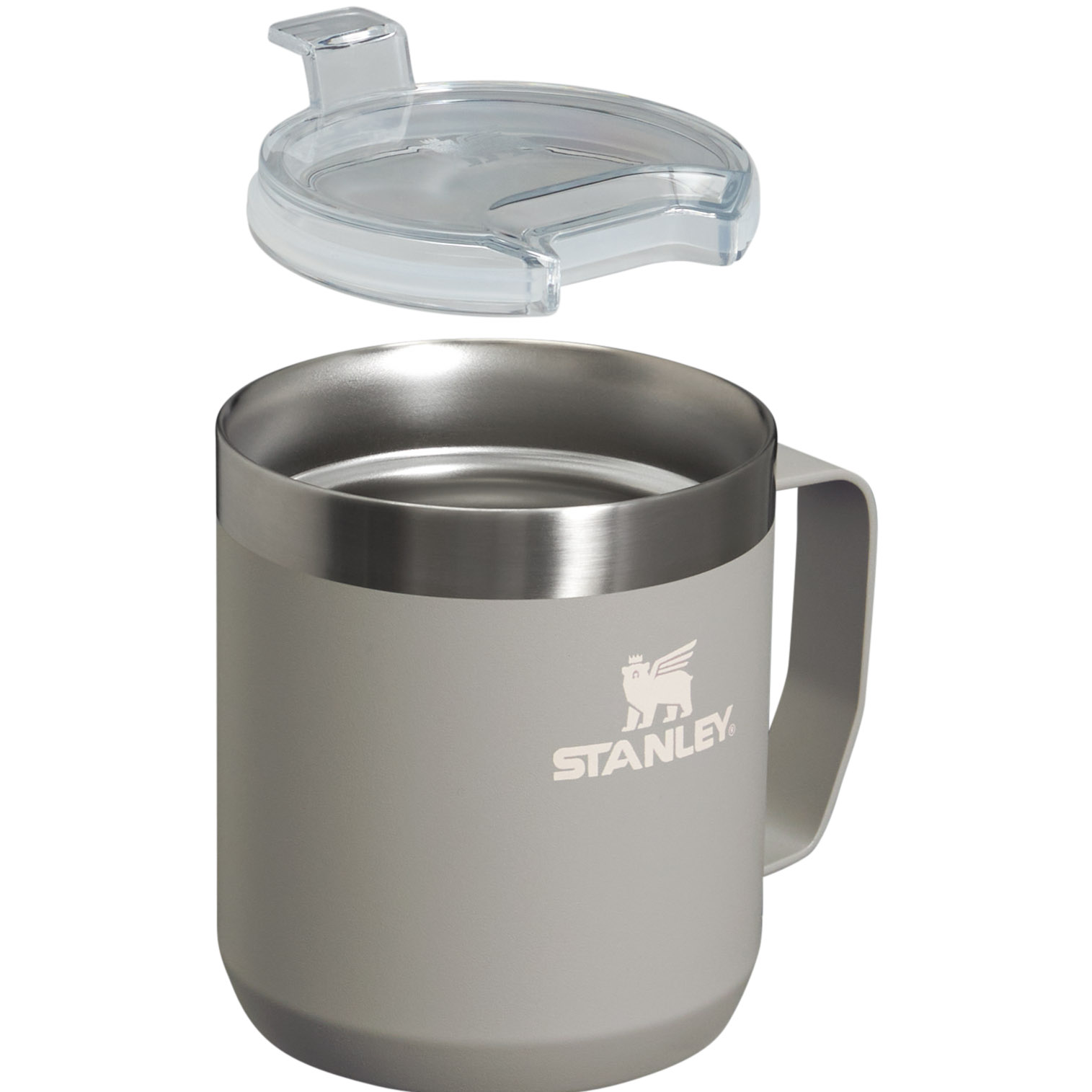 Stanley Classic Legendary Camp Mug | 12 OZ | Travel Tumbler Ash | AGM158692