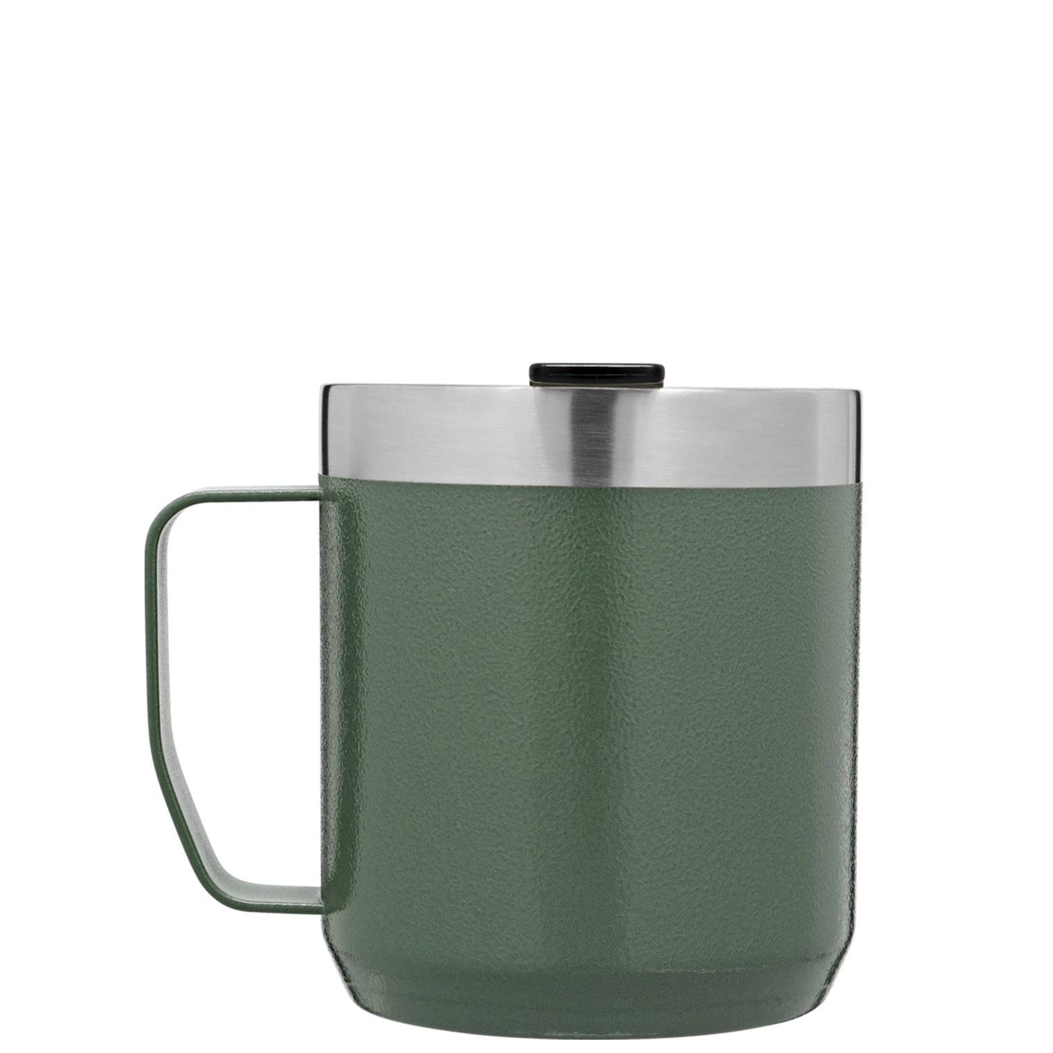 Stanley Classic Legendary Camp Mug | 12 OZ | Travel Tumbler Hammertone Green | DRL142730