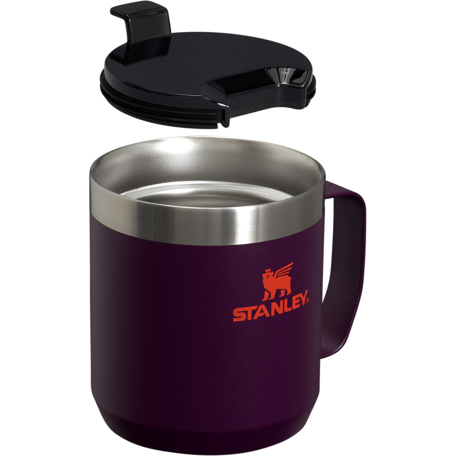 Stanley Classic Legendary Camp Mug | 12 OZ | Travel Tumbler Plum | MQP980372