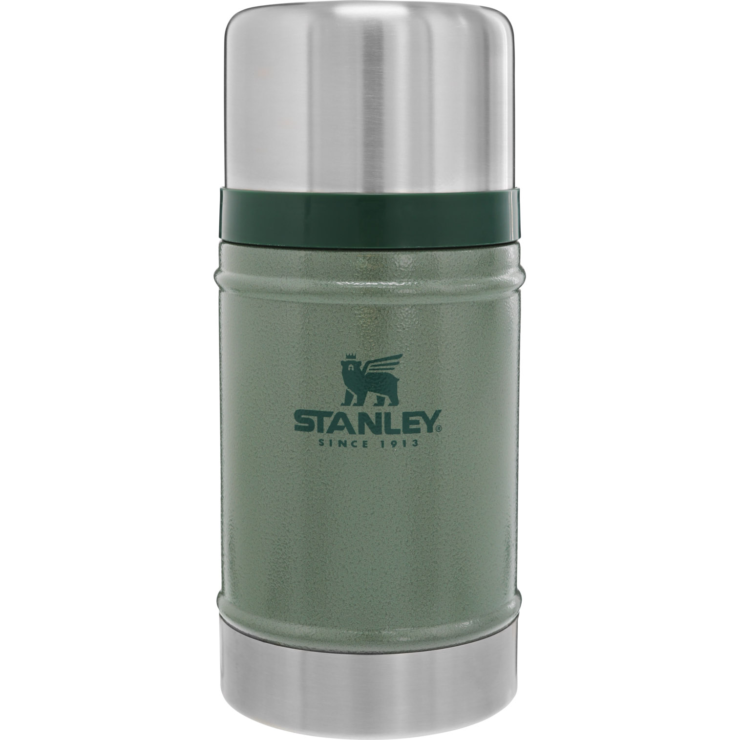 Stanley Classic Legendary Insulated Food Jar + Storage | 24oz Hammertone Green | PCN058713