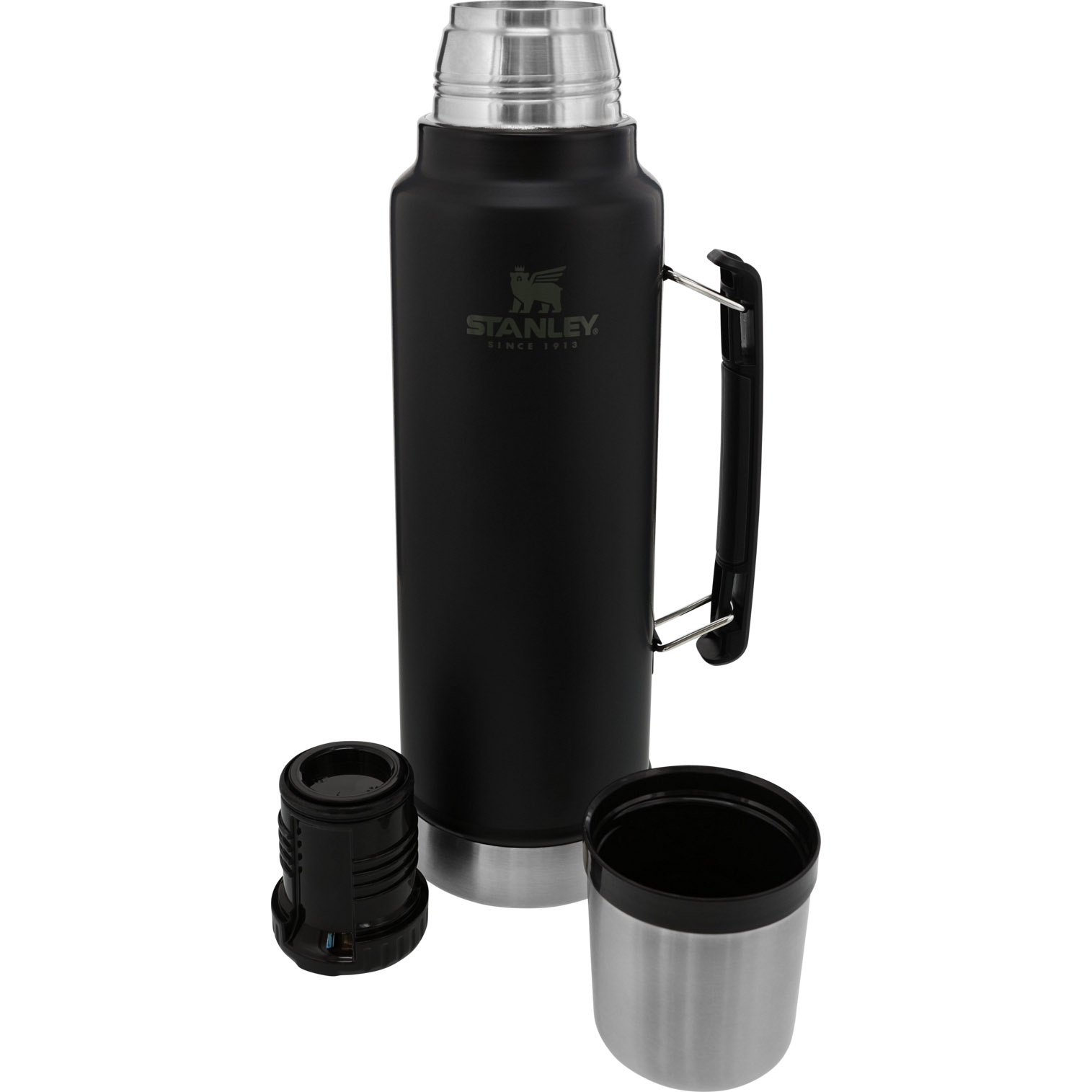 Stanley Classic Legendary Vacuum Insulated Bottle | 1.5 QT Matte Black | IAH745931