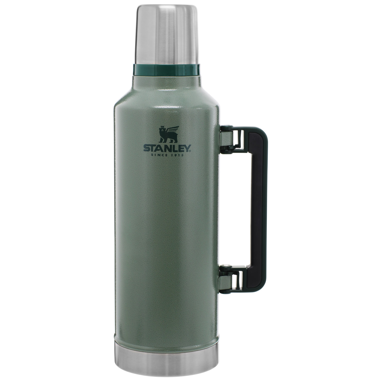 Stanley Classic Legendary Vacuum Insulated Bottle | 2.5 QT Hammertone Green | MSL214697