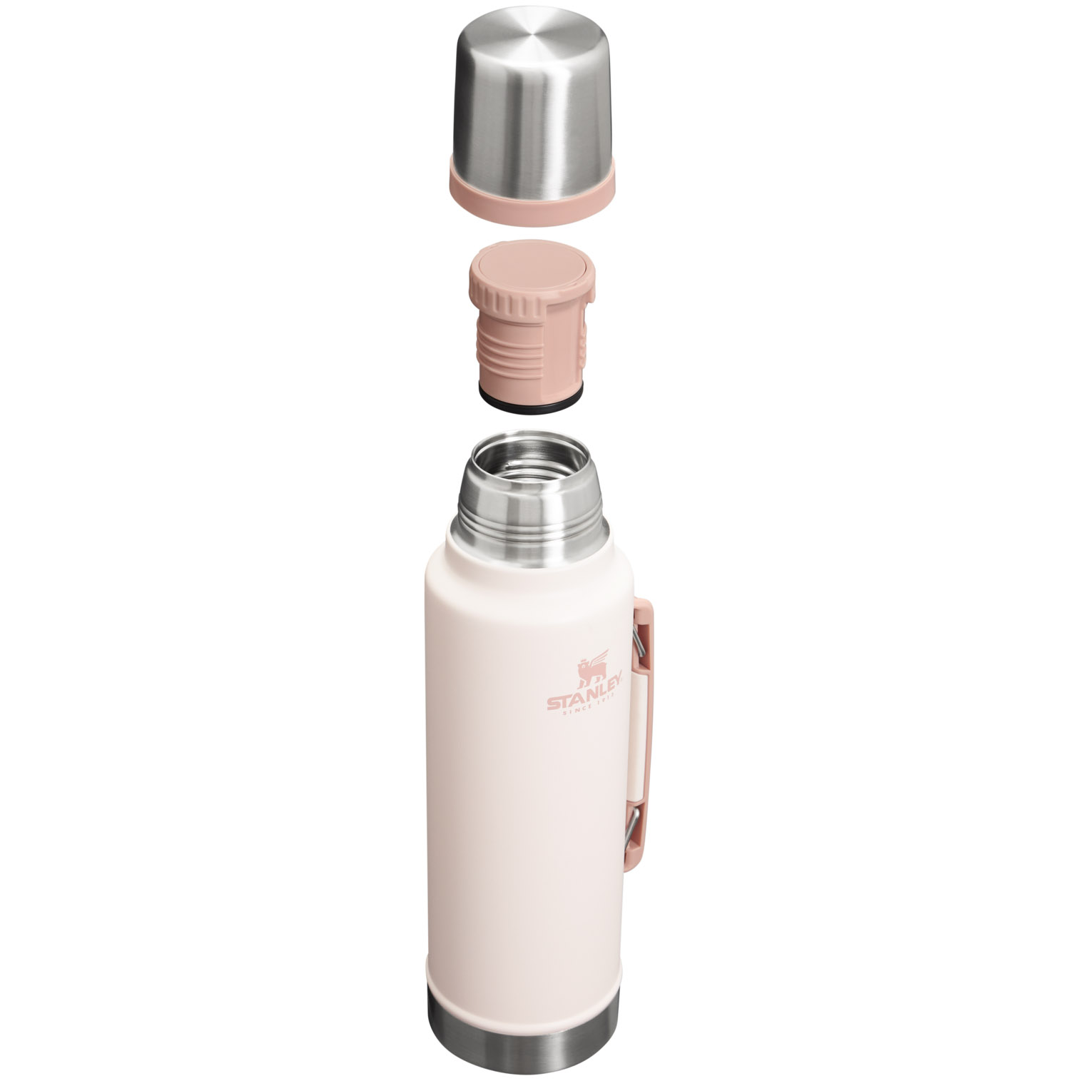 Stanley Classic Legendary Vacuum Insulated Bottle | 1.5 QT Rose Quartz | GUE180356