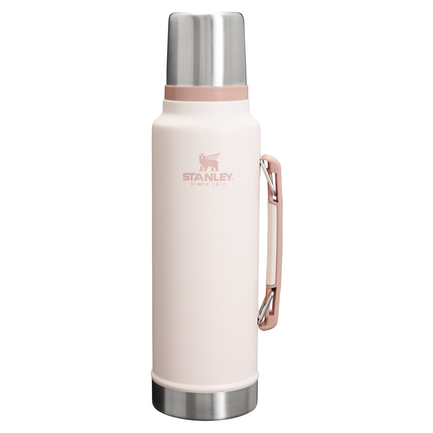 Stanley Classic Legendary Vacuum Insulated Bottle | 1.5 QT Rose Quartz | GUE180356