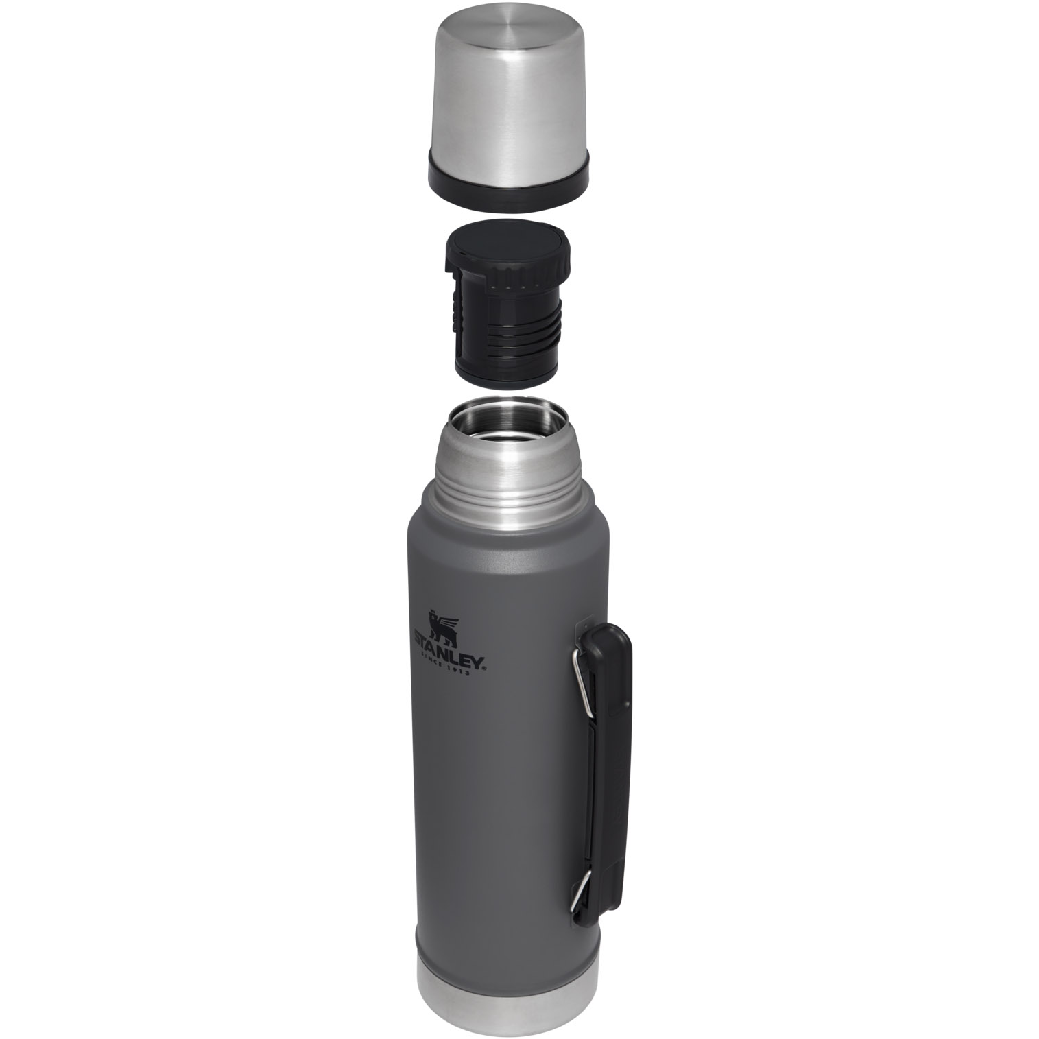 Stanley Classic Legendary Vacuum Insulated Bottle | 1.5 QT Charcoal | CIT614825