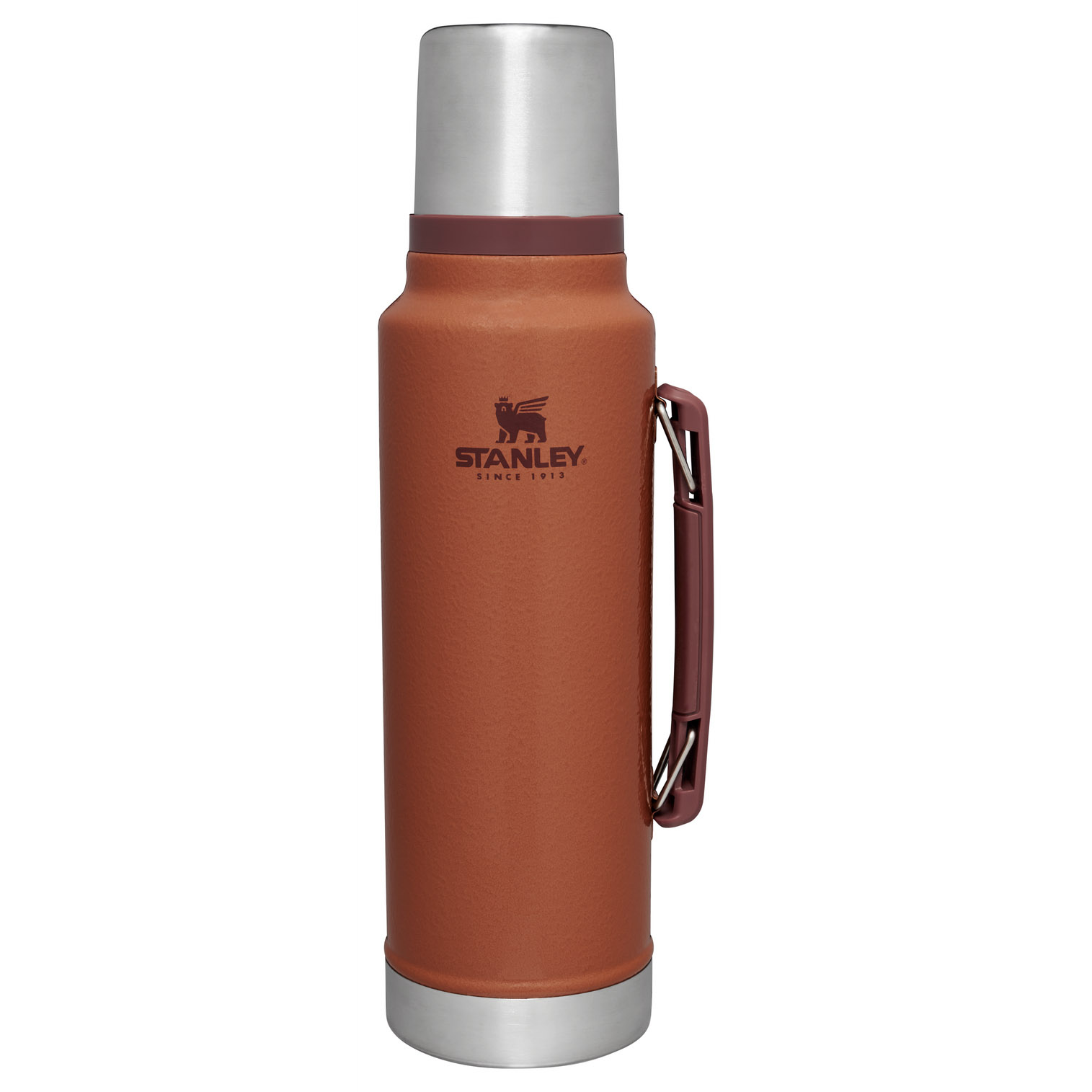 Stanley Classic Legendary Vacuum Insulated Bottle | 1.5 QT Hammertone Clay | JBW759862