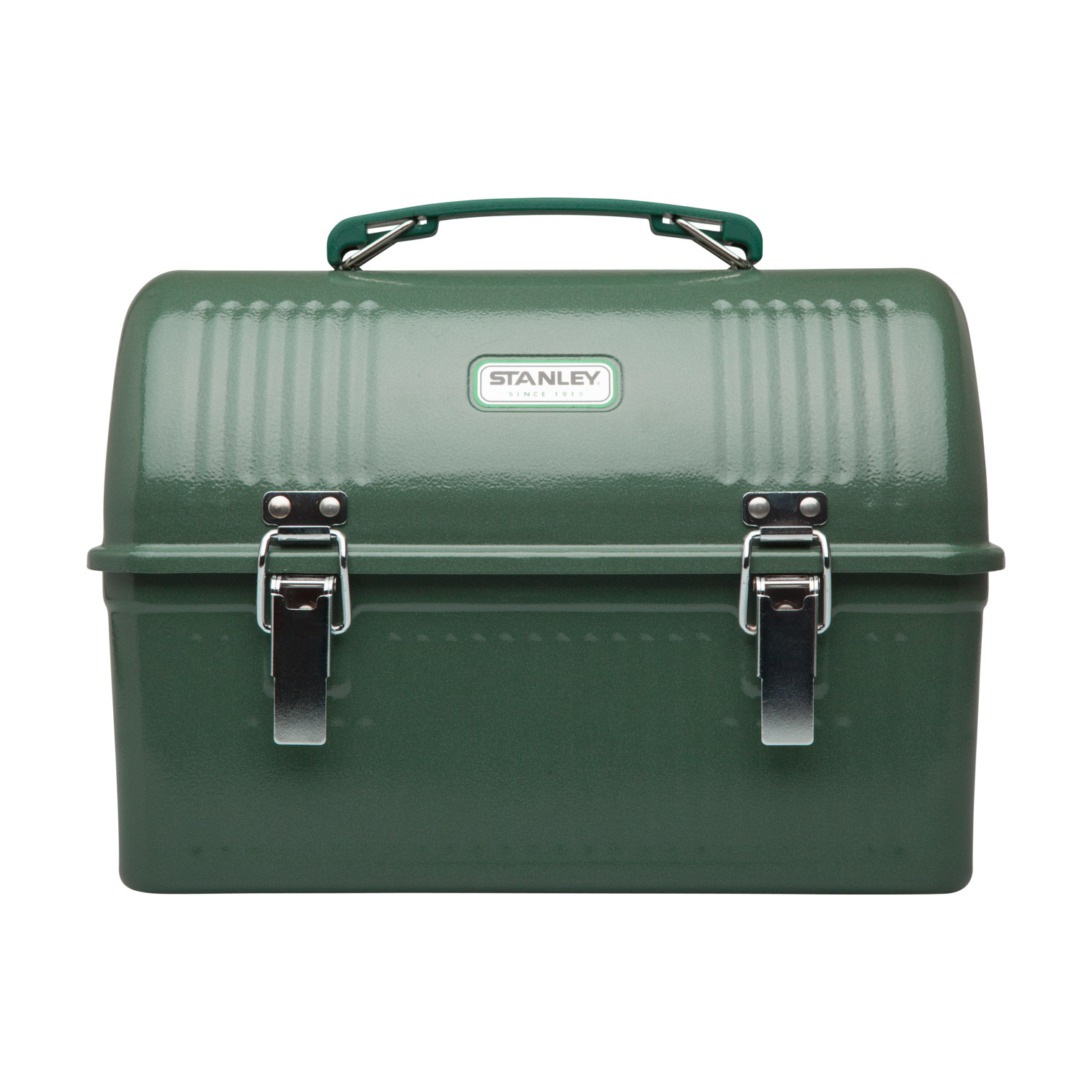 Stanley Classic Metal Lunch Box | 10 oz | Stainless Steel Hammertone Green | UZR028439