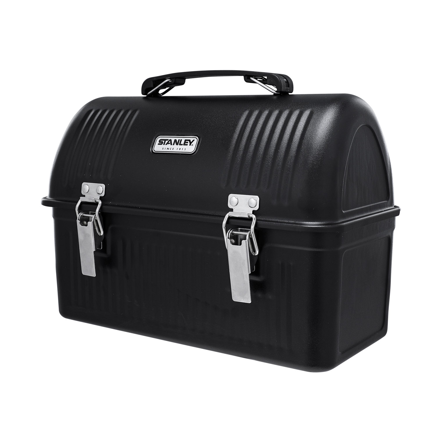 Stanley Classic Metal Lunch Box | 10 oz | Stainless Steel Matte Black | TPK721436