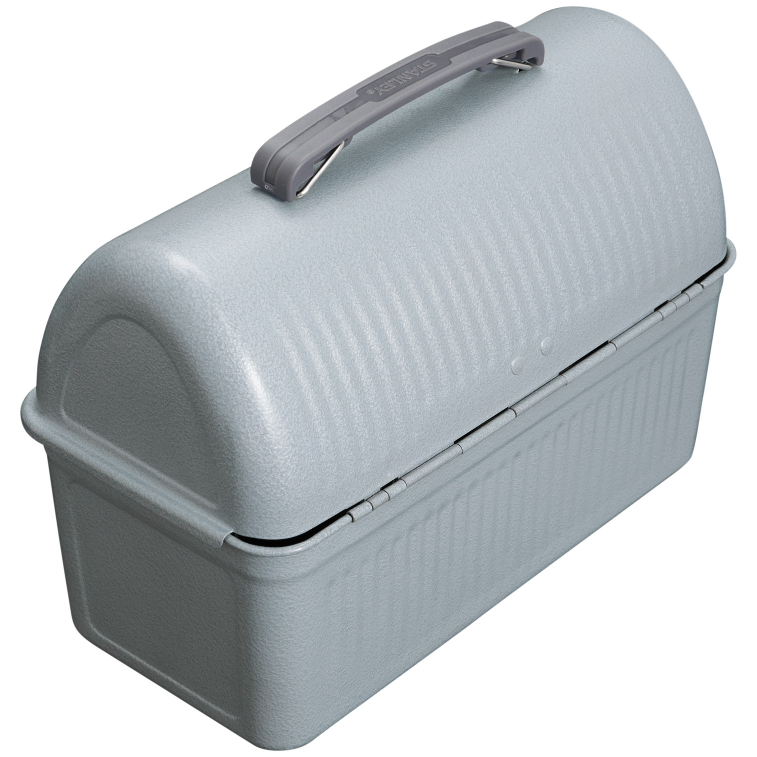 Stanley Classic Metal Lunch Box | 10 oz | Stainless Steel Hammertone Silver | IOS207539