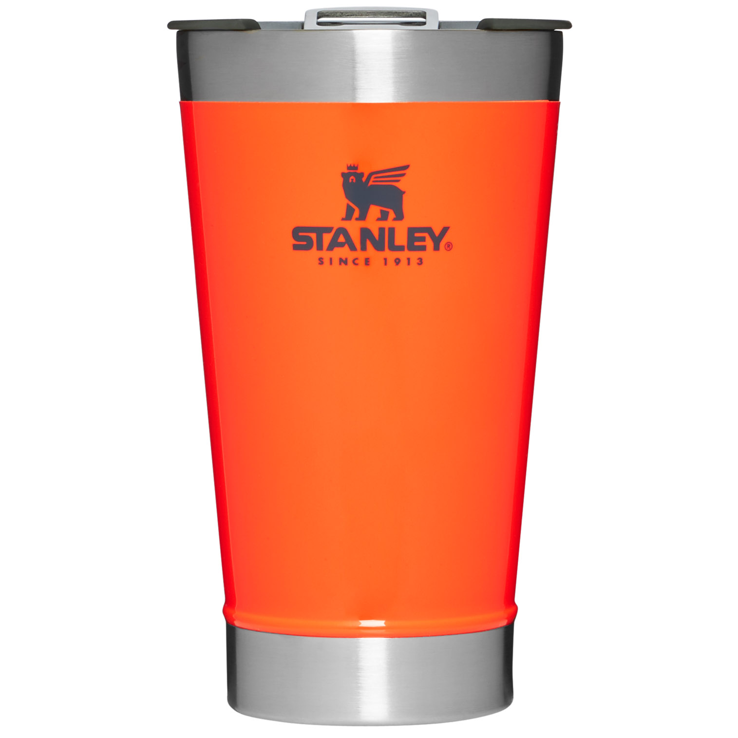 Stanley Classic Stay Chill Insulated Beer Pint | 16oz Tumbler Blaze Orange | MGB135247