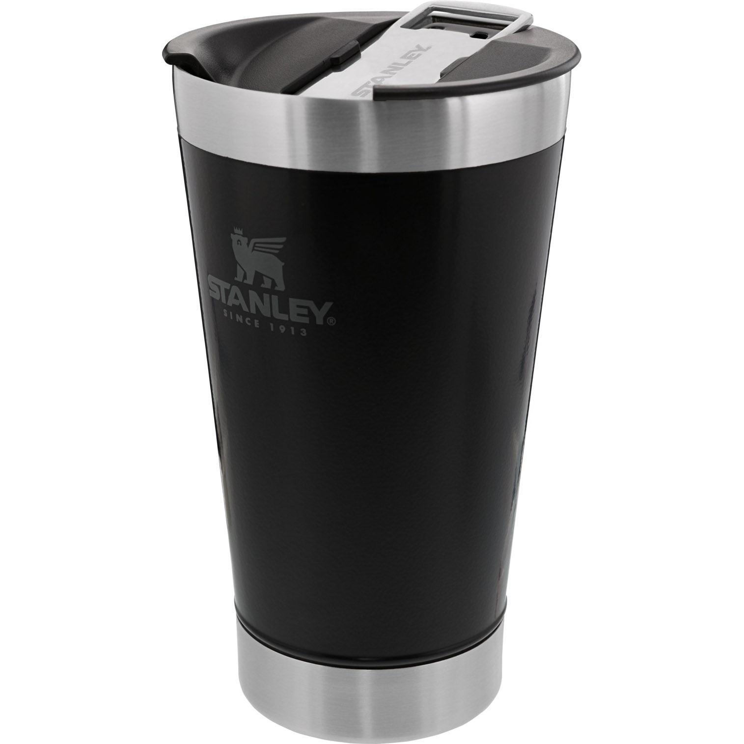 Stanley Classic Stay Chill Insulated Beer Pint | 16oz Tumbler Matte Black | GUZ601459