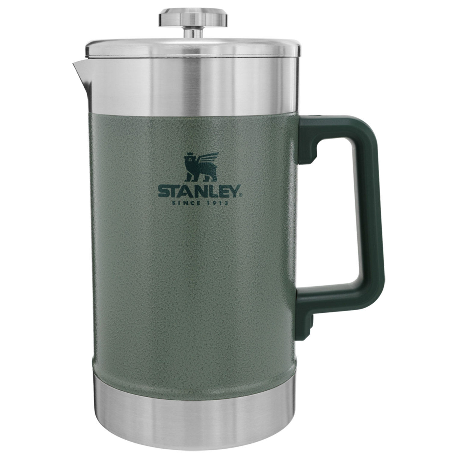 Stanley Classic Stay Hot French Coffee Press | 48oz Hammertone Green | YWR281764