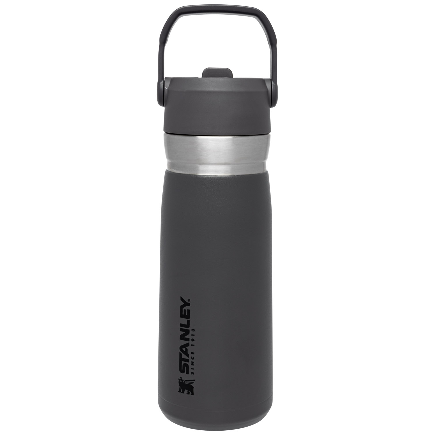 Stanley Go Flip Straw Water Bottle | 22 OZ | Insulated Bottle Charcoal | NRM014958