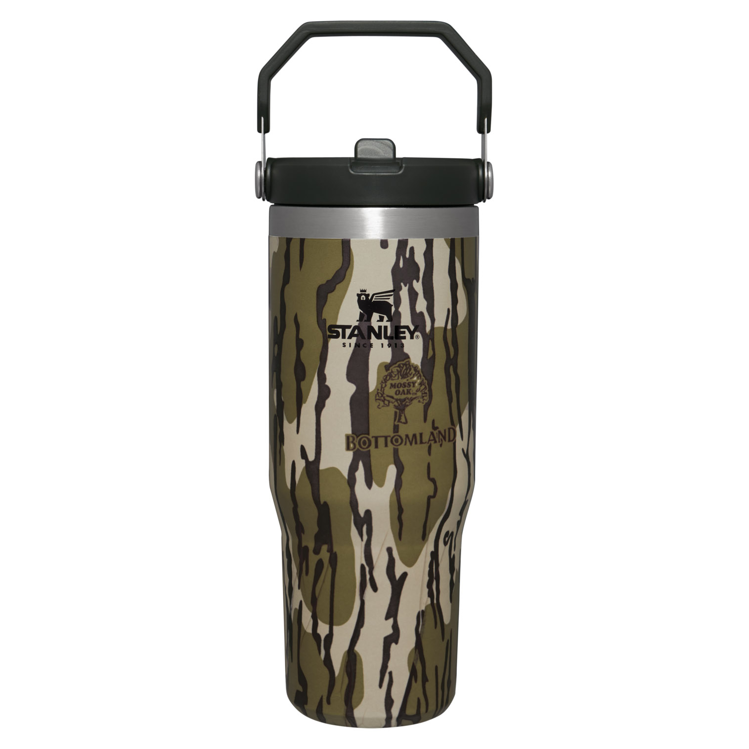 Stanley Hunt + Fish IceFlow™ Flip Straw Tumbler | 30 OZ Bottomland | CBN436905