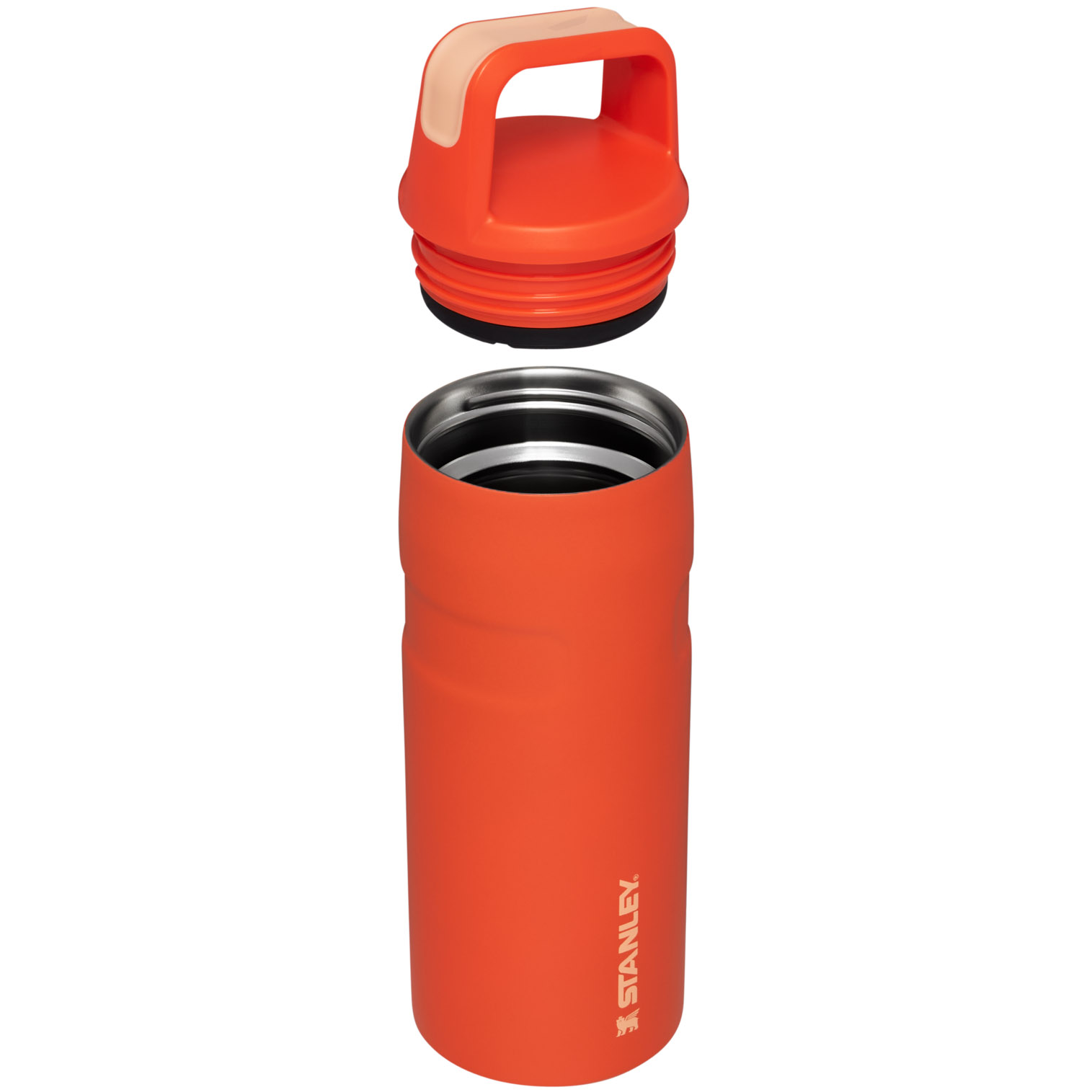 Stanley IceFlow™ Bottle with Cap and Carry+ Lid | 16 OZ Tigerlily | JHZ154627