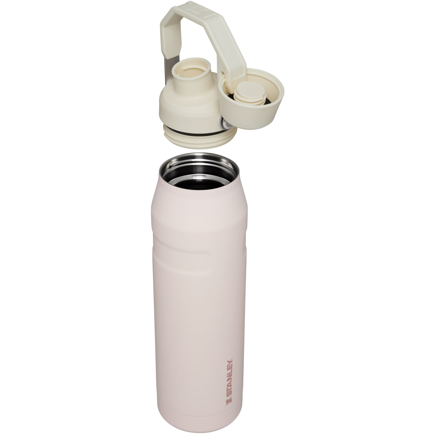 Stanley IceFlow Insulated Bottle with Fast Flow Lid | 36 OZ Rose Quartz Glimmer | MPZ560493