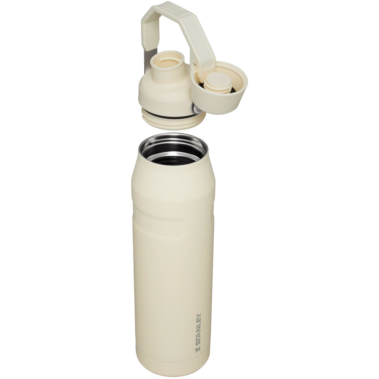 Stanley IceFlow Insulated Bottle with Fast Flow Lid | 36 OZ Cream Glimmer | USE197023