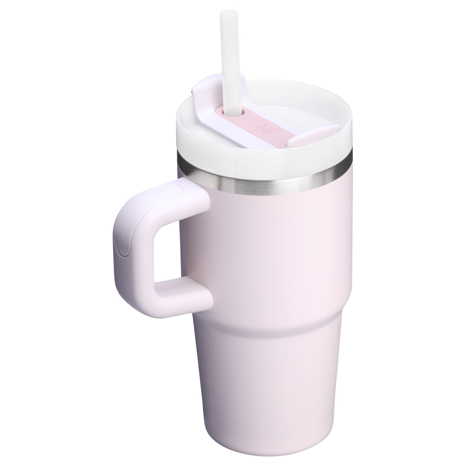 Stanley Quencher H2.0 Travel Tumbler With Handle & Straw | 20 OZ Rose Quartz 2.0 | IVS372649