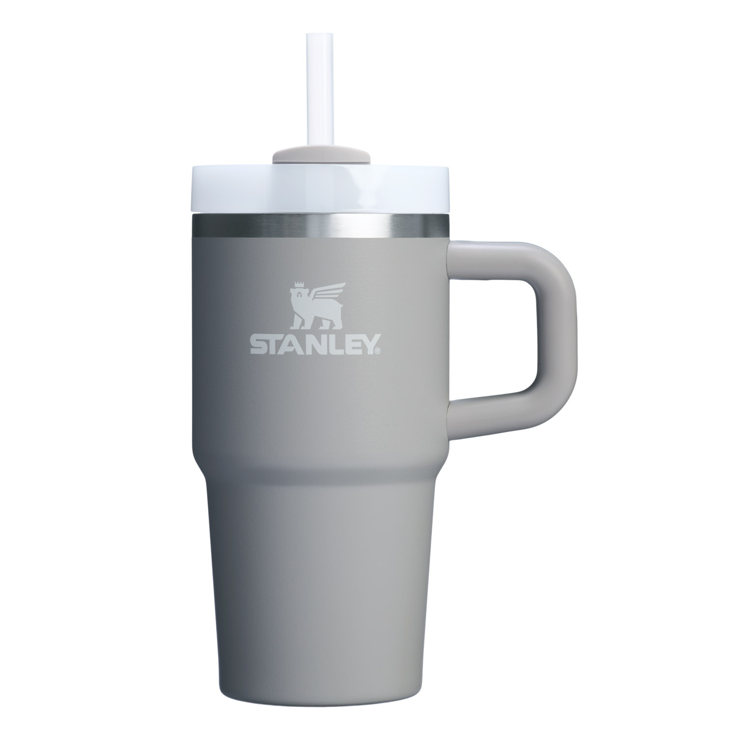 Stanley Quencher H2.0 Travel Tumbler With Handle & Straw | 20 OZ Ash | DAG089647