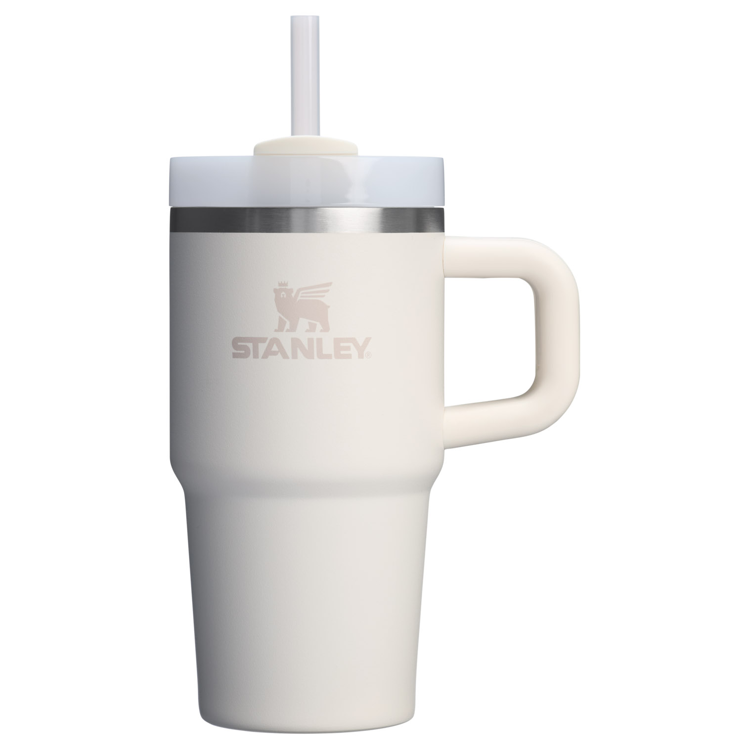 Stanley Quencher H2.0 Travel Tumbler With Handle & Straw | 20 OZ Cream 2.0 | XRF350681