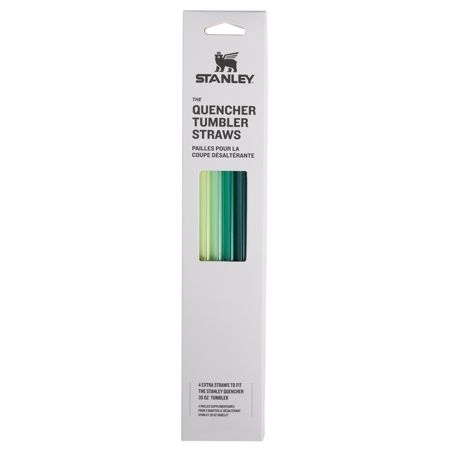 Stanley Replacement Straw 4 Pack | 30 oz Quencher Tumbler Green | FYO563749