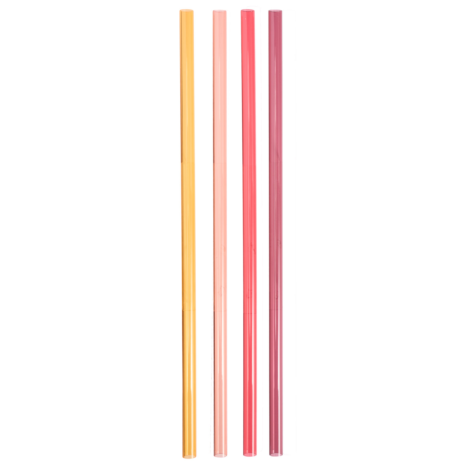 Stanley Replacement Straw 4 Pack | 30 oz Quencher Tumbler Red/Orange | XTU201958