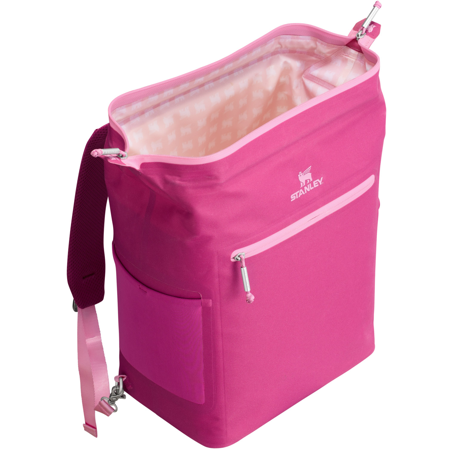 Stanley The All Day Madeleine Midi Cooler Backpack | 20 Can | 14.8 QT | 14.0 L Fuchsia | ZHR489205