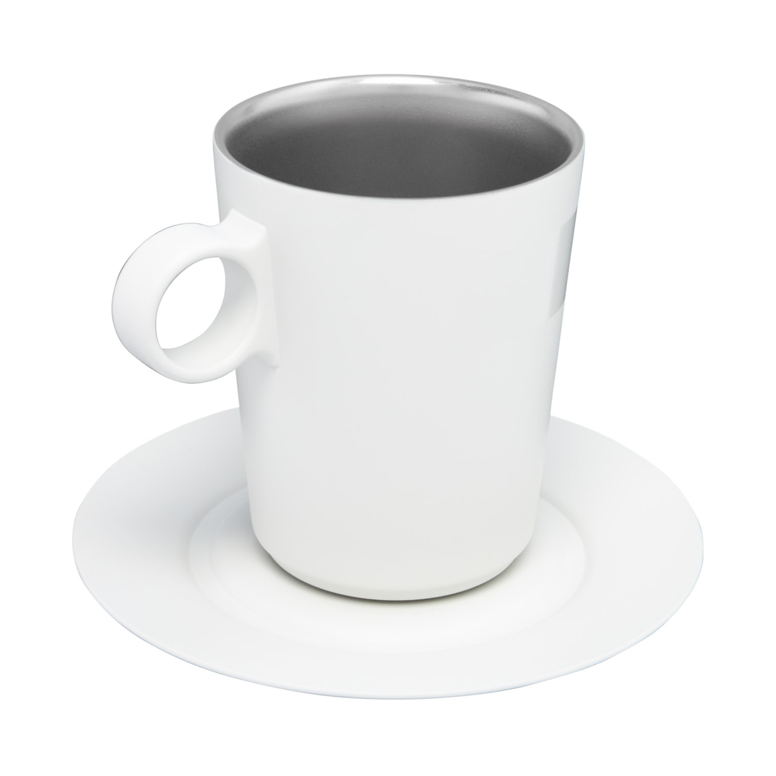 Stanley The DayBreak Café Latte Cup & Stillness Saucer | 10.6OZ Insulated Coffee Mug Pale Stone | KRP174693