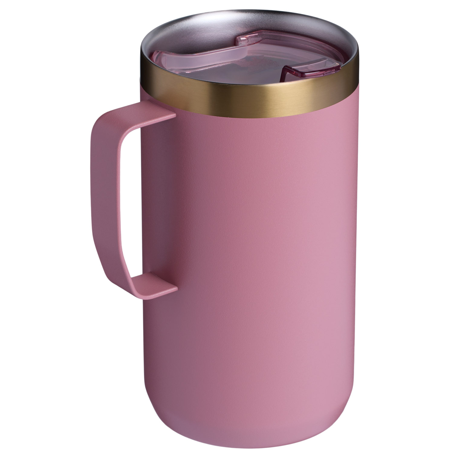 Stanley The Fall Refresh Stay Hot Camp Mug | 24 OZ - Stanley Create Antique Pink | KQP873594