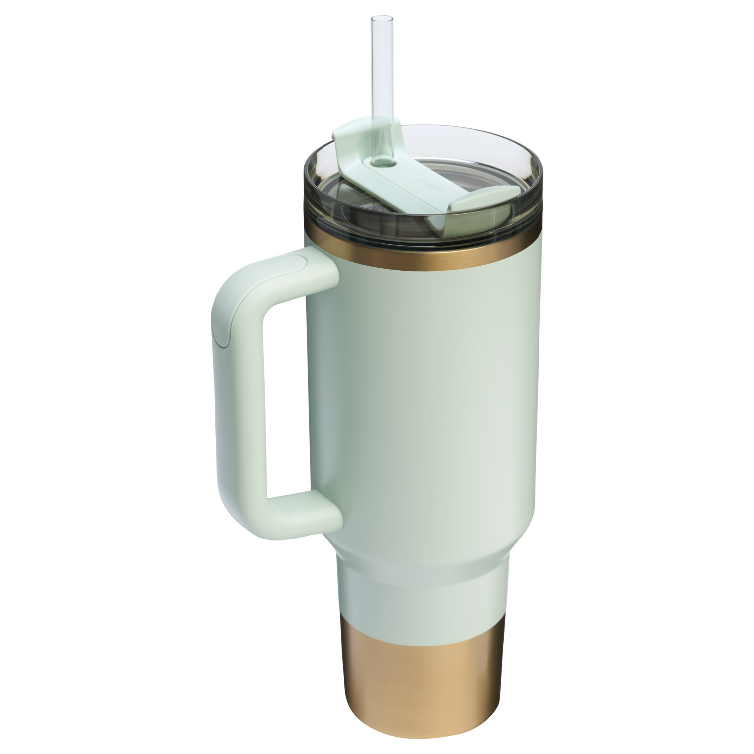 Stanley The Holiday Quencher H2.0 FlowState™ Tumbler | 40 OZ Gilded Celadon | RAB621458