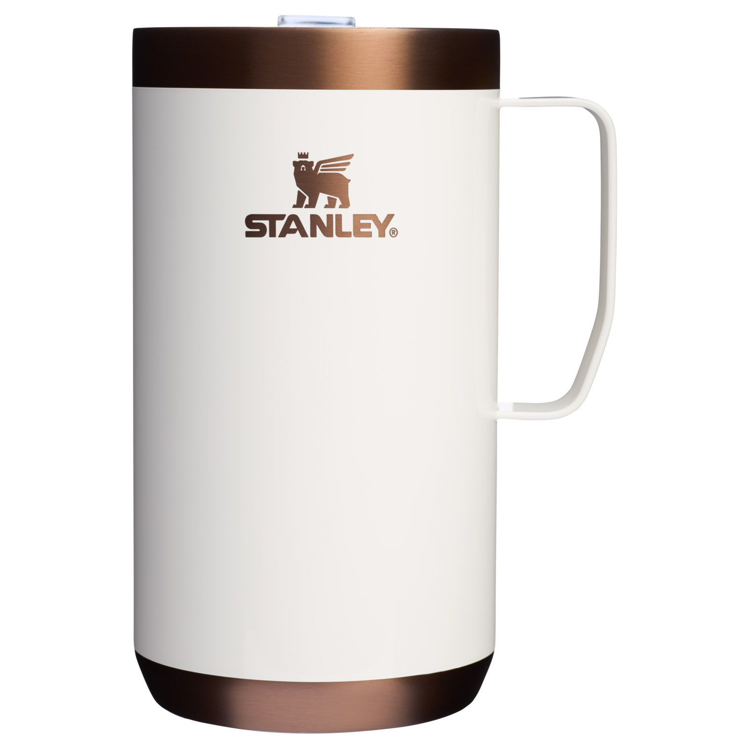 Stanley The Holiday Stay-Hot Camp Mug | 24 OZ Gilded Marshmallow | YEG329580