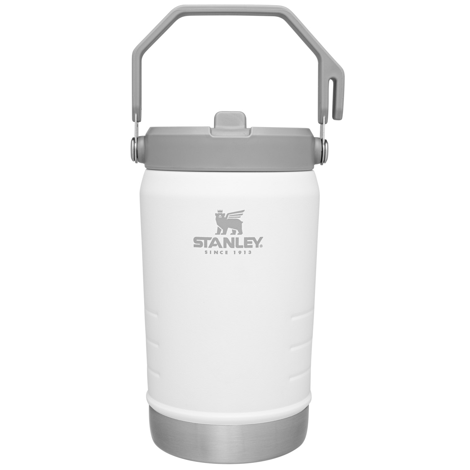 Stanley The IceFlow Flip Straw Jug | 40 OZ | Insulated Water Jug Polar | LVF235786