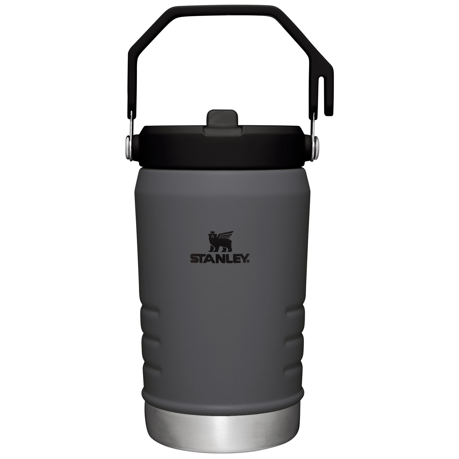 Stanley The IceFlow Flip Straw Jug | 40 OZ | Insulated Water Jug Charcoal | ZIG197534