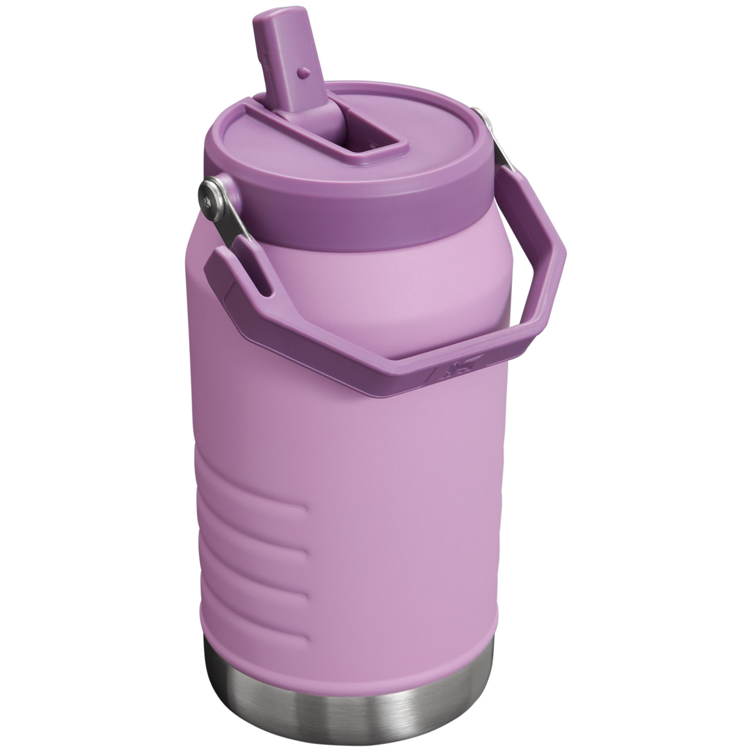 Stanley The IceFlow Flip Straw Jug | 64 OZ | Insulated Water Jug Lilac | LEM182795