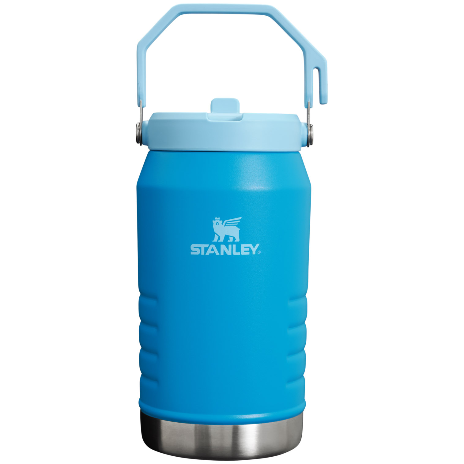 Stanley The IceFlow Flip Straw Jug | 64 OZ | Insulated Water Jug Azure | GJF467809