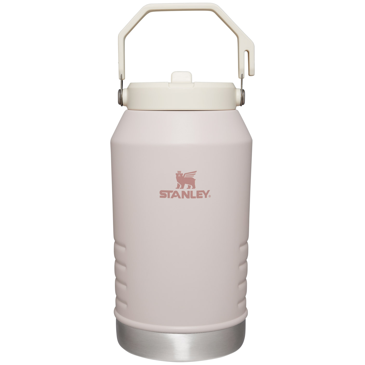 Stanley The IceFlow Flip Straw Jug | 96 OZ | Insulated Water Jug Rose Quartz | JBG213807