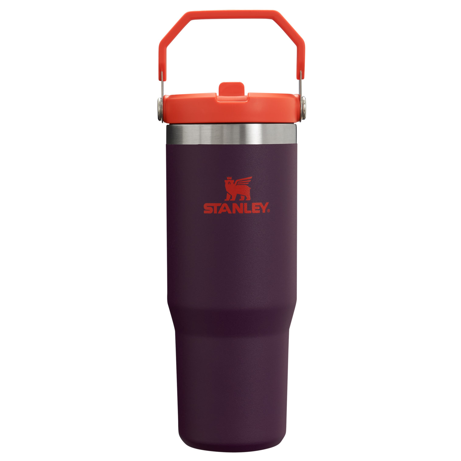 Stanley The IceFlow Flip Straw Tumbler | 30 OZ | Insulated Water Plum | MHB406937