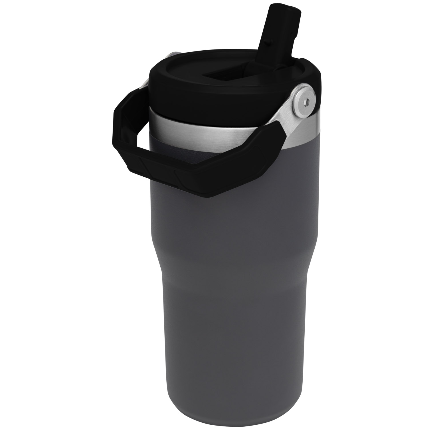 Stanley The IceFlow Flip Straw Tumbler | 20 OZ | Insulated Water Tumbler | Sta Charcoal | TAF289067