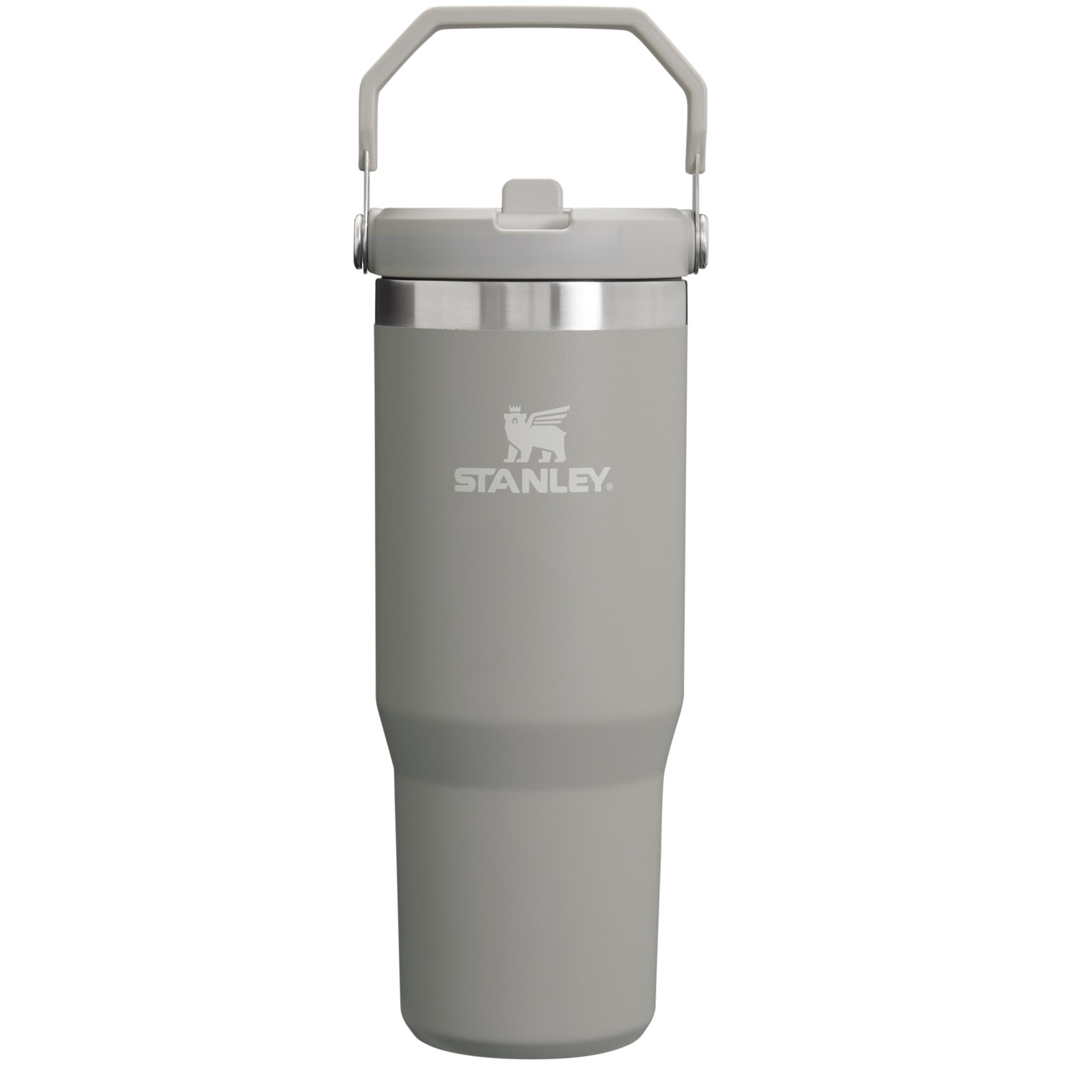 Stanley The IceFlow Flip Straw Tumbler | 30 OZ | Insulated Water Ash | ZEF261793