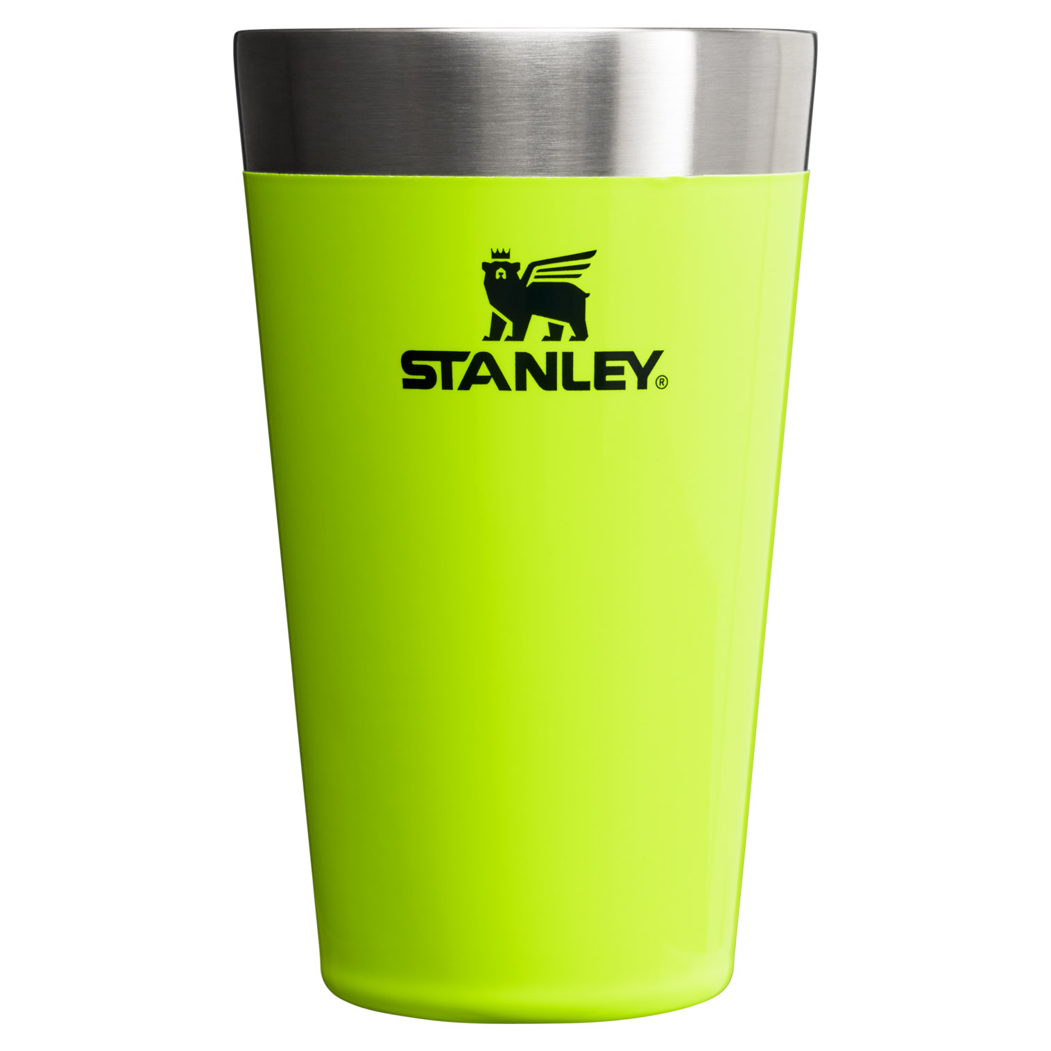 Stanley The Neon Adventure Stacking Beer Pint | 16 OZ Neon Yellow | FUQ547236