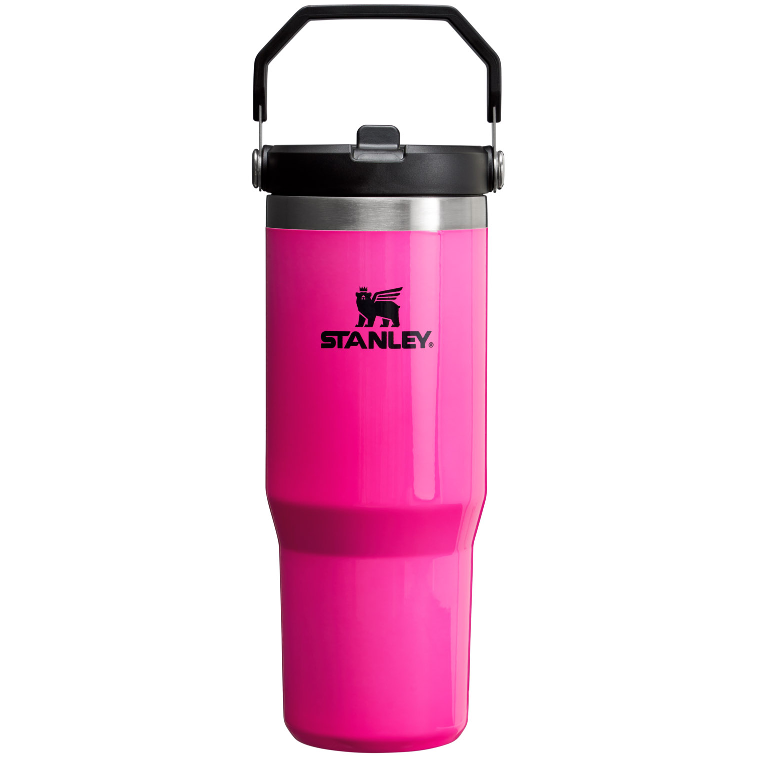 Stanley The Neon IceFlow™ Flip Straw Tumbler | 30 OZ Electric Pink | WLT526148