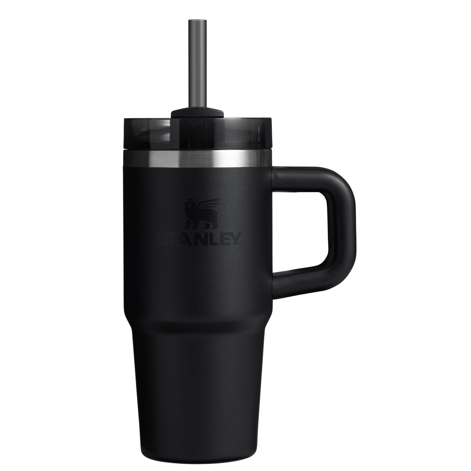 Stanley The Quencher H2.O FlowState™ Tumbler with Handle & Straw | 14 OZ Black 2.0 | SMF983046