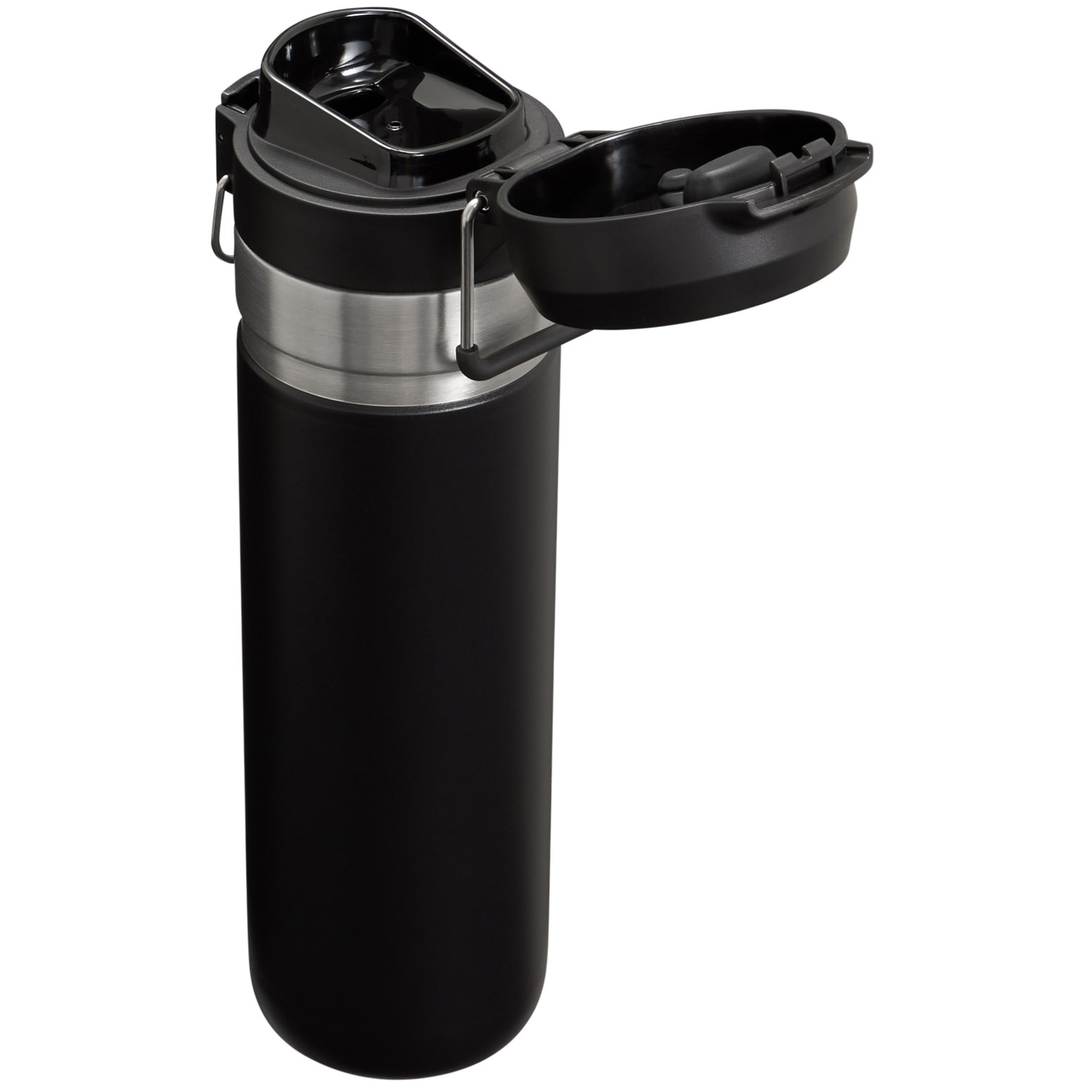 Stanley The Quick Flip Go Water Bottle | 24 OZ Black 2.0 | IHZ104675