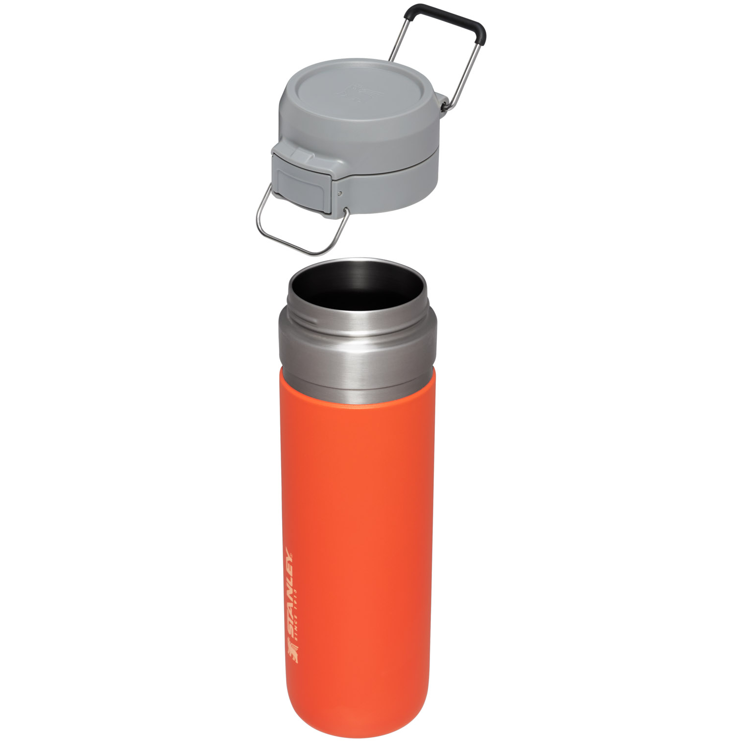 Stanley The Quick Flip Go Water Bottle | 24 OZ Tigerlily | ABF340279