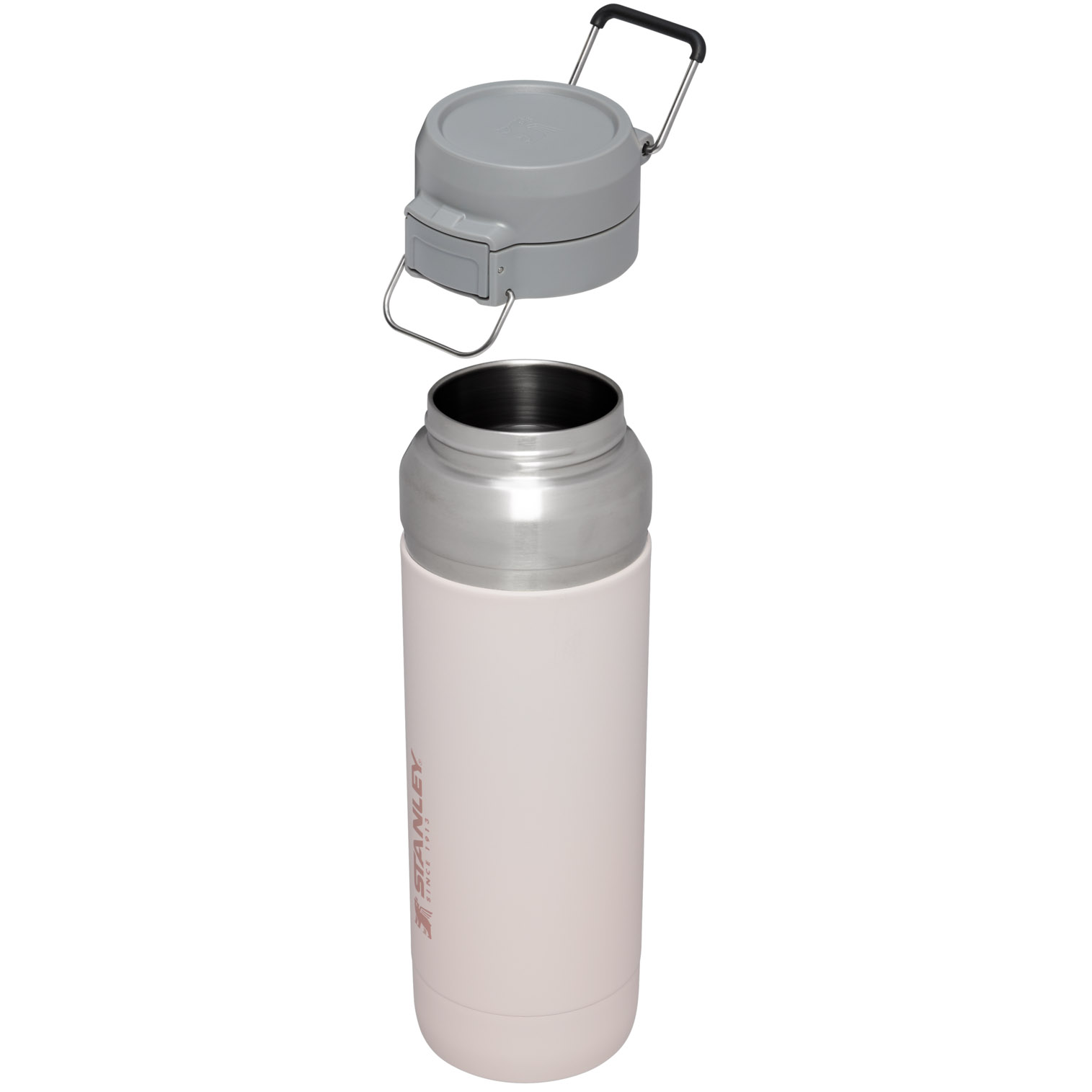 Stanley The Quick Flip Go Water Bottle | 36 OZ Rose Quartz | NGW083715