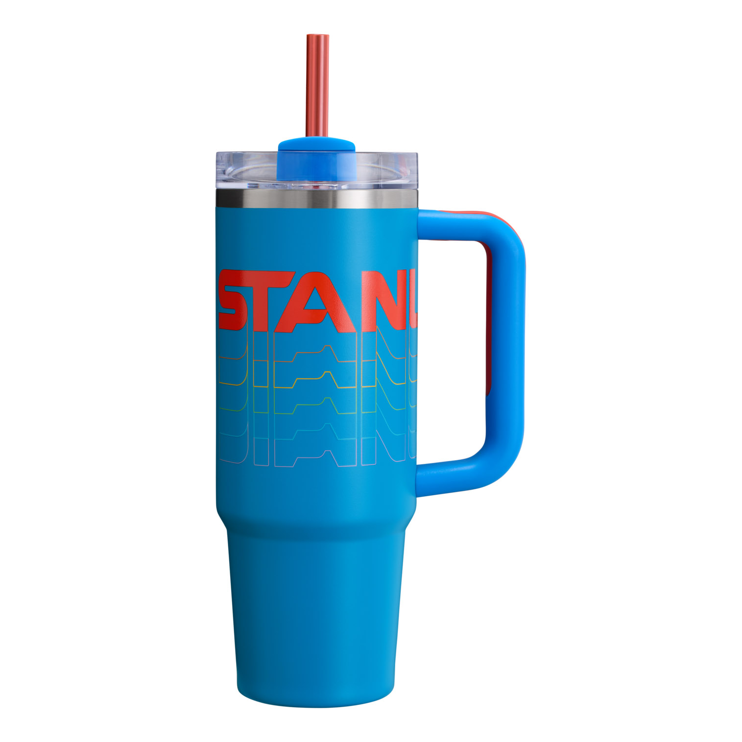 Stanley The Reverb Quencher H2.0 FlowState™ Tumbler | 30 oz Azure Reverb | ITN247615