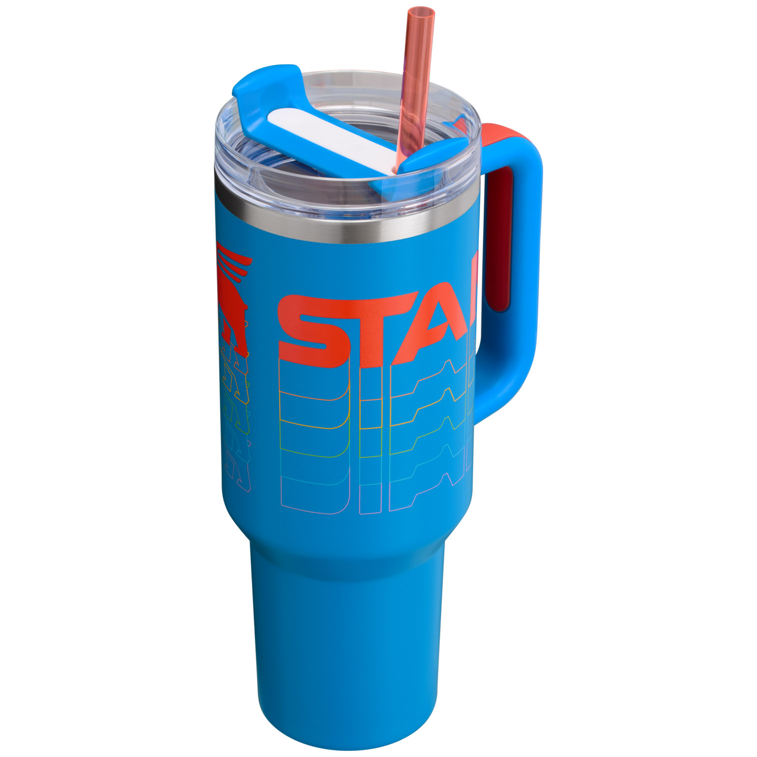 Stanley The Reverb Quencher H2.0 FlowState™ Tumbler | 40 oz Azure Reverb | MFQ014723