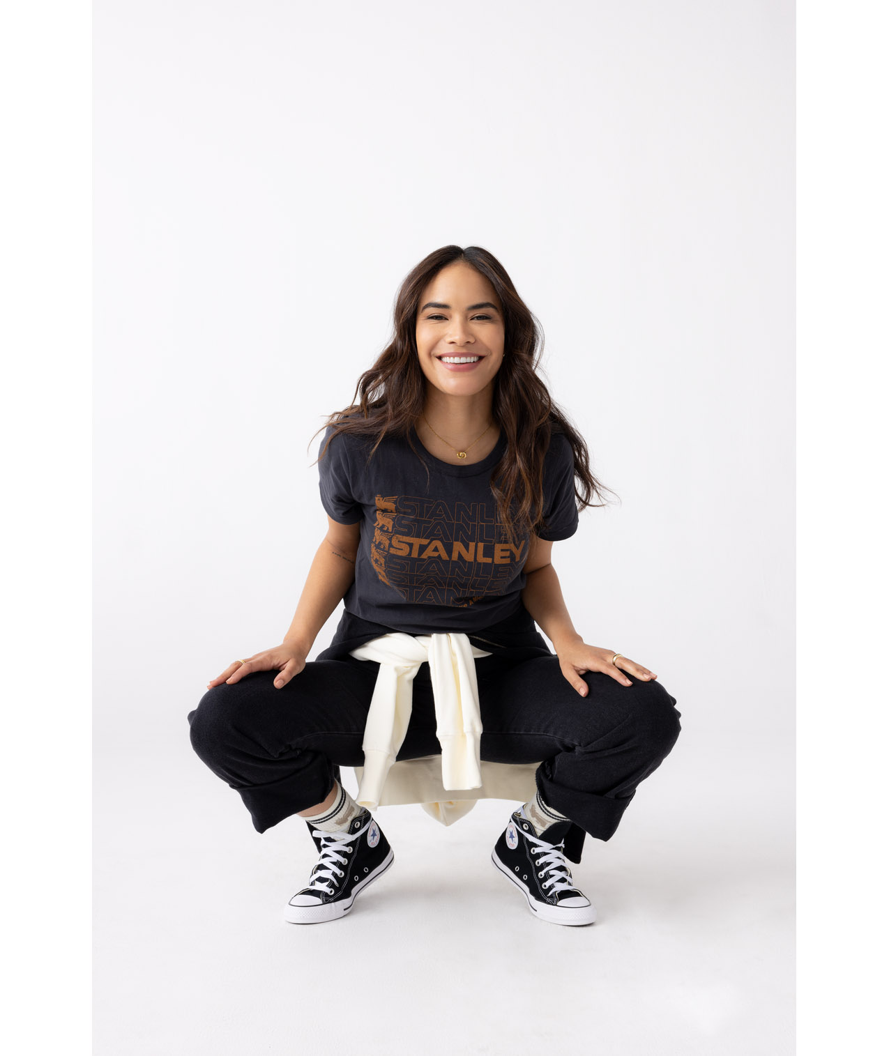 Stanley The Stanley Nice Day Women’s Boxy Tee Black | FHM281376