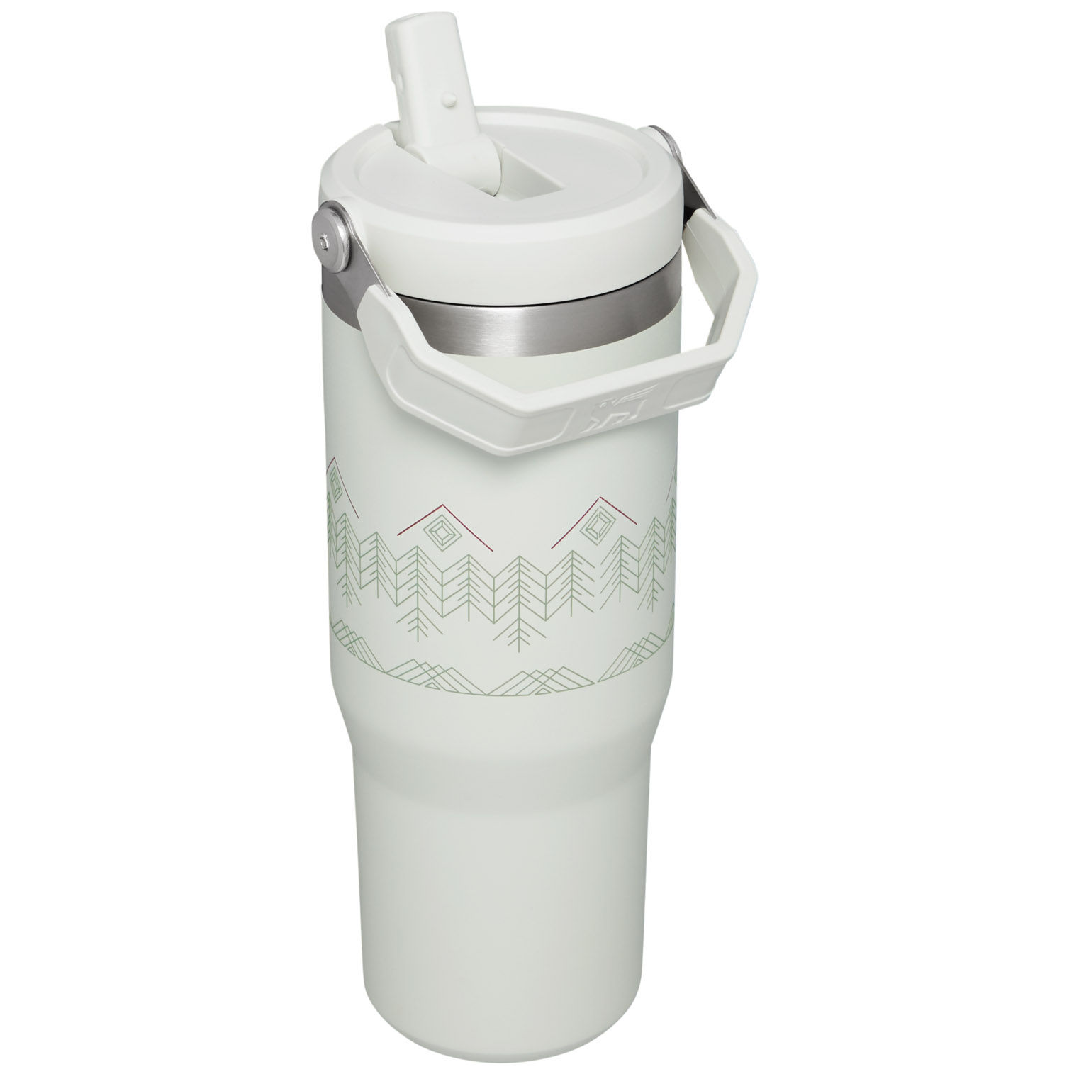 Stanley Winterscape IceFlow™ Flip Straw Tumbler | 30 OZ Pale Stone Winterscape | CGP758219